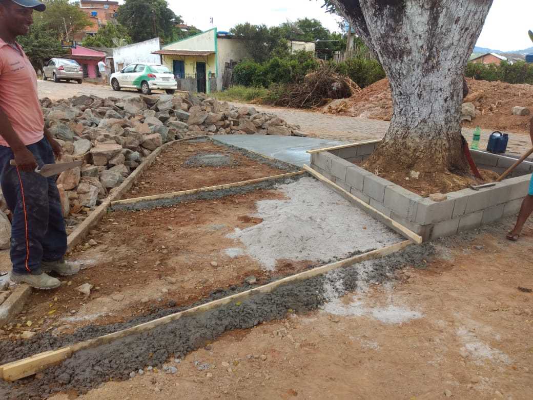 Praça da antiga Caixa d’água recebe reformas
